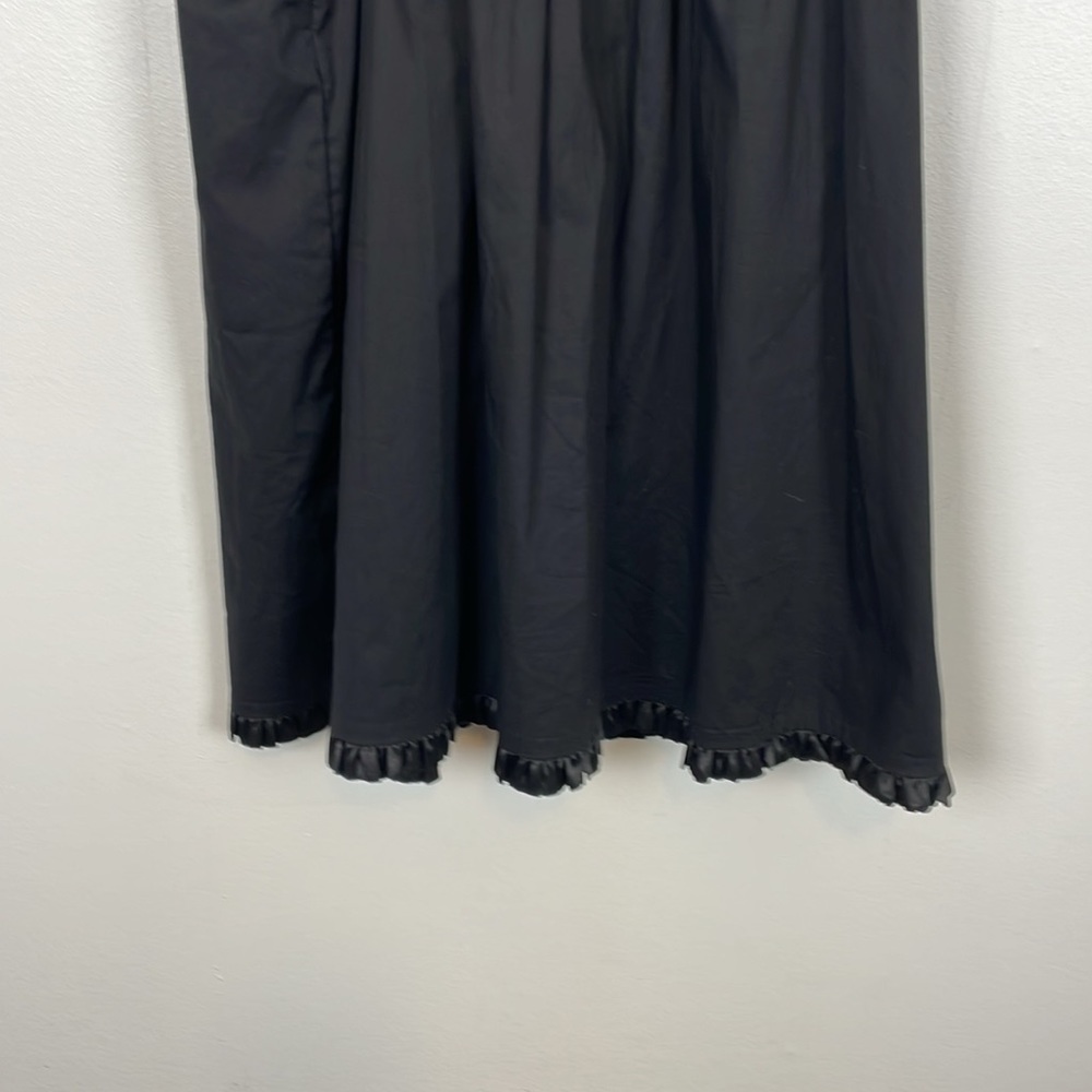 Anthropologie Burlapp Dress Womens 10 Ruffle Front Sleeveless Lined Side Zip - Picture 7 of 9